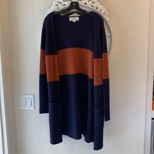 TROVATA Birds Of Paradis Merino Wool Long Sweater